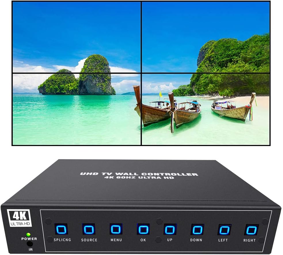4K60 UHD Video Wall Controller